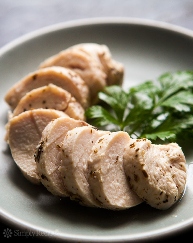 Poached Chicken Breasts
 Restaurant Style Poached Chicken Recipe