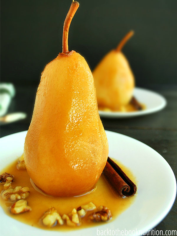 Poached Pears Desserts
 Crock Pot Poached Pears just 4 ingre nts