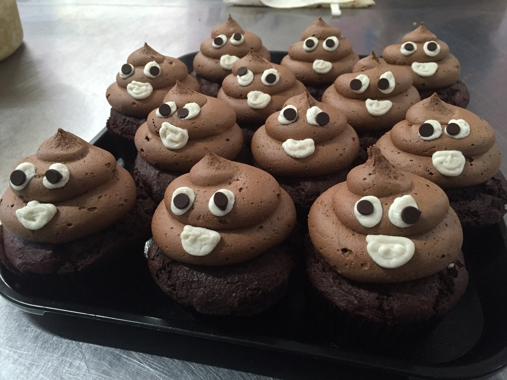 Poop Emoji Cupcakes
 April Fools Poop Emoji Cupcake — Bunner s Bakeshop