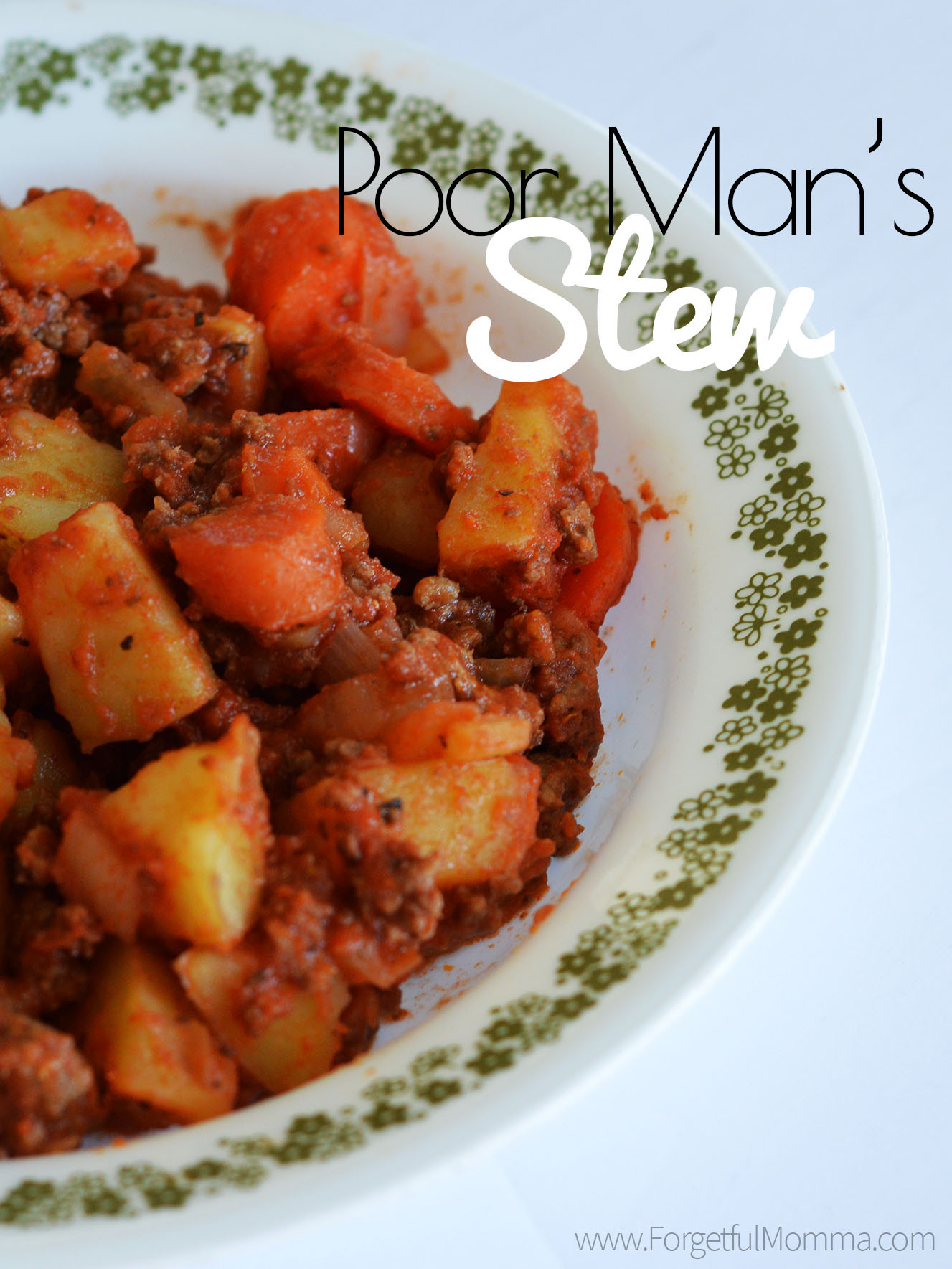 Poor Man'S Stew
 Slow Cooker Poor Man s Stew For ful Momma