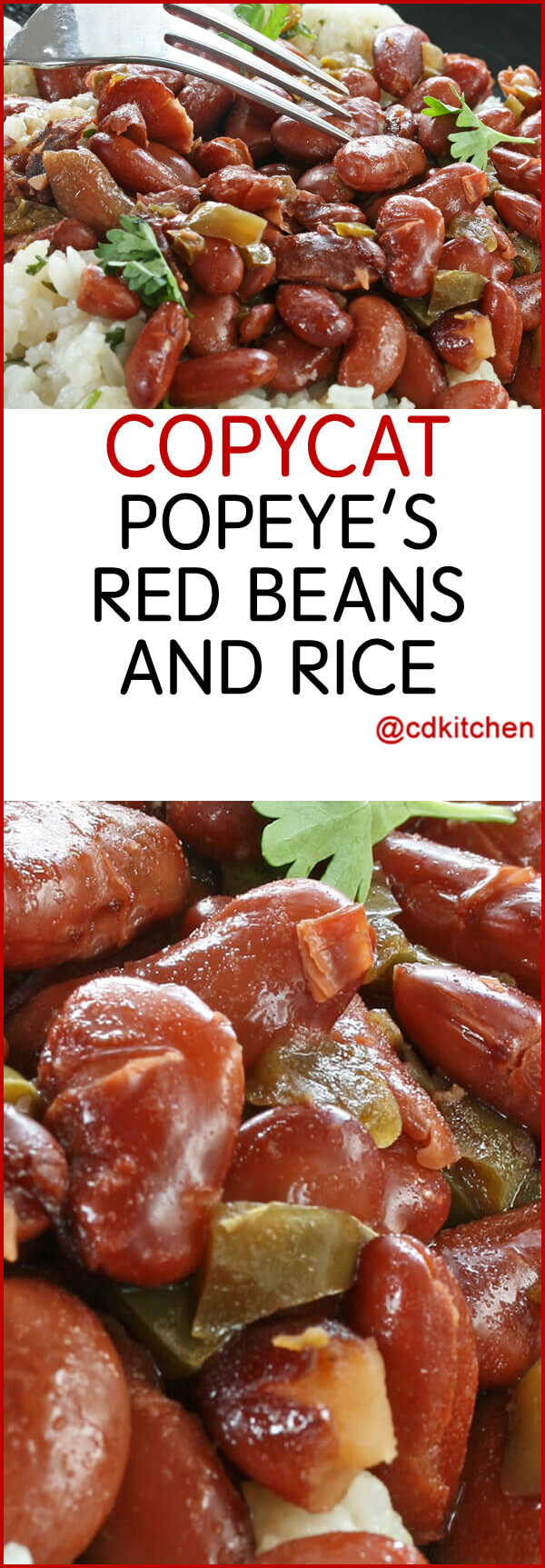 Popeyes Red Beans And Rice
 popeyes recipe for red beans and rice