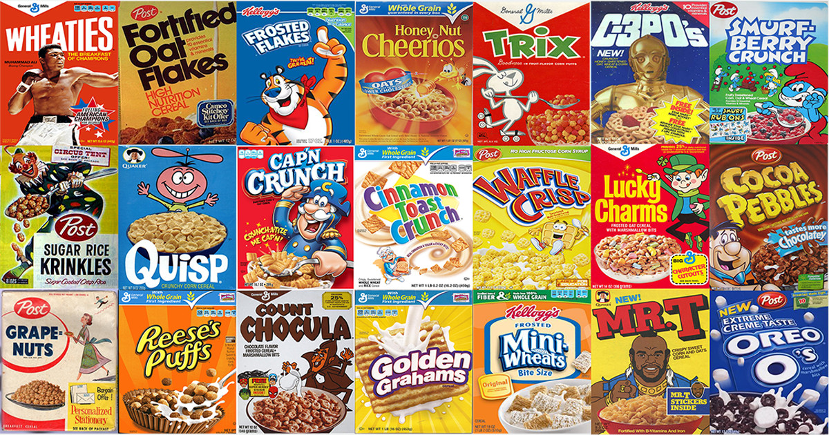 Popular Breakfast Cereals
 The best cereals of all time ranked Vox