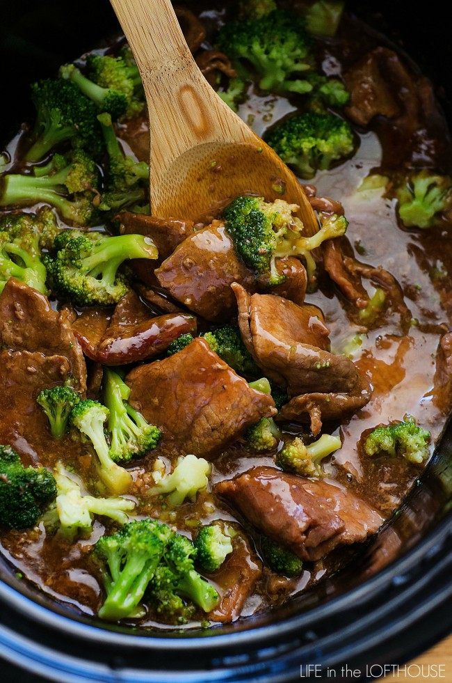 Pork And Broccoli
 Crock Pot Beef and Broccoli