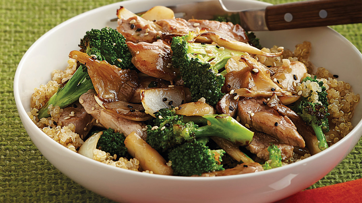 Pork And Broccoli
 Pork Stir Fry with Broccoli & Mushrooms Sobeys Inc