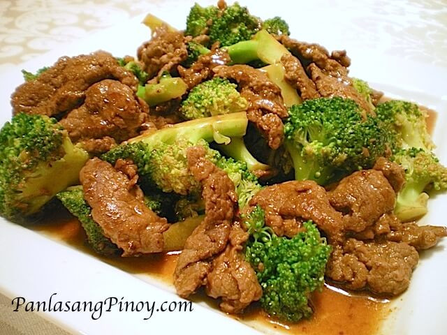 Pork And Broccoli
 Beef with Broccoli Recipe