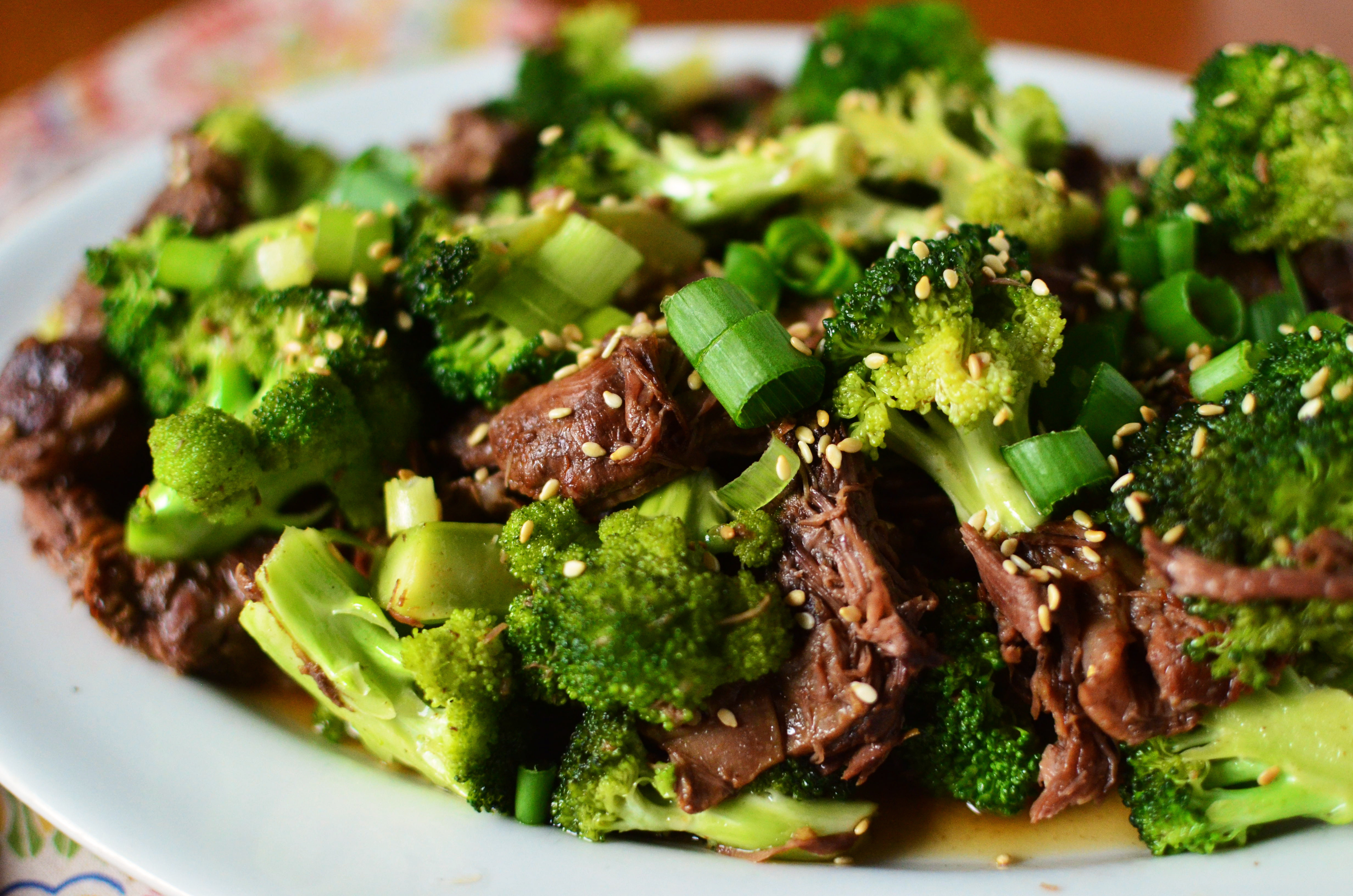 Pork And Broccoli
 Slow Cooker Beef and Broccoli Simple Sweet & Savory