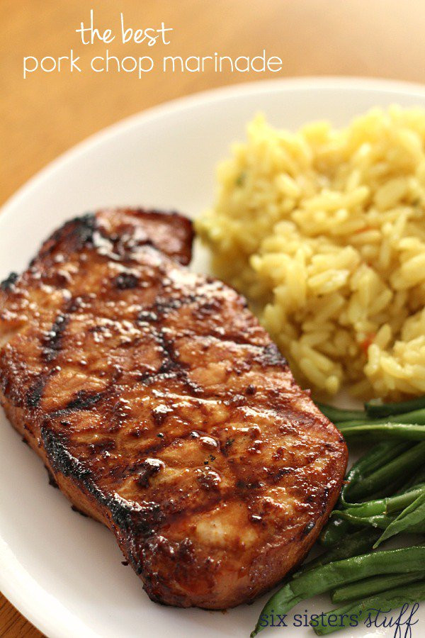 Pork Chop Marinades
 The BEST Pork Chop Marinade