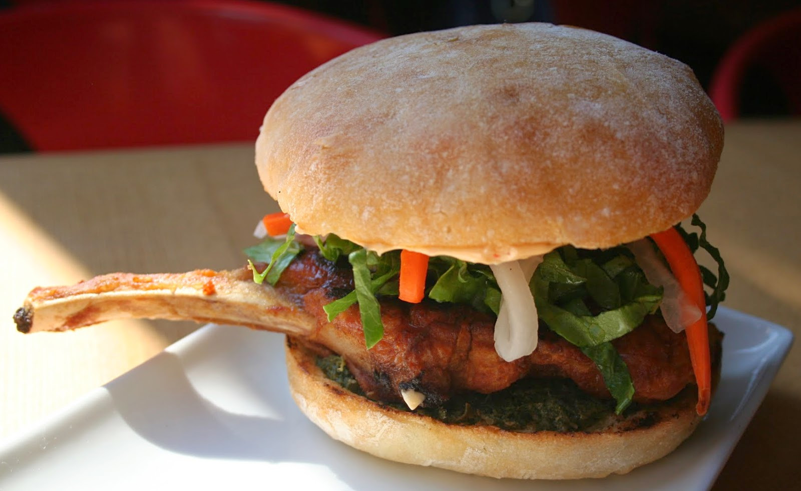 Pork Chop Sandwiches
 The Fledgling s Gourmet Sandwich of the Week Pork Chop