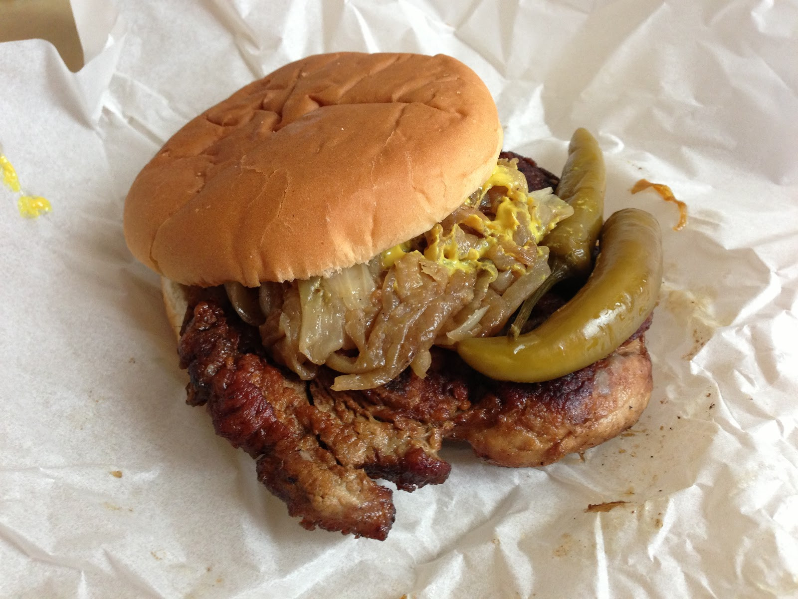 Pork Chop Sandwiches
 Ethel & Cheryl