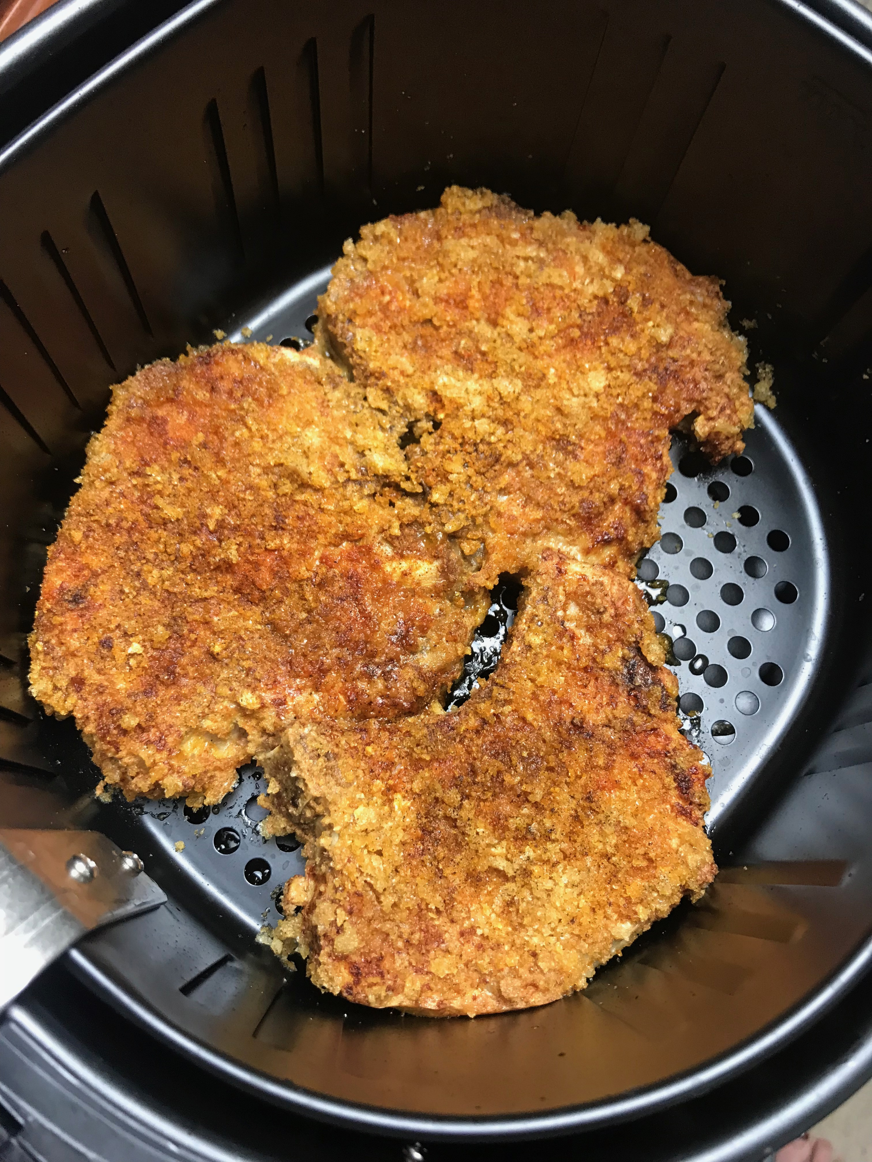 Pork Chops Air Fryer
 Crispy Keto Parmesan Crusted Pork Chops in the Air Fryer