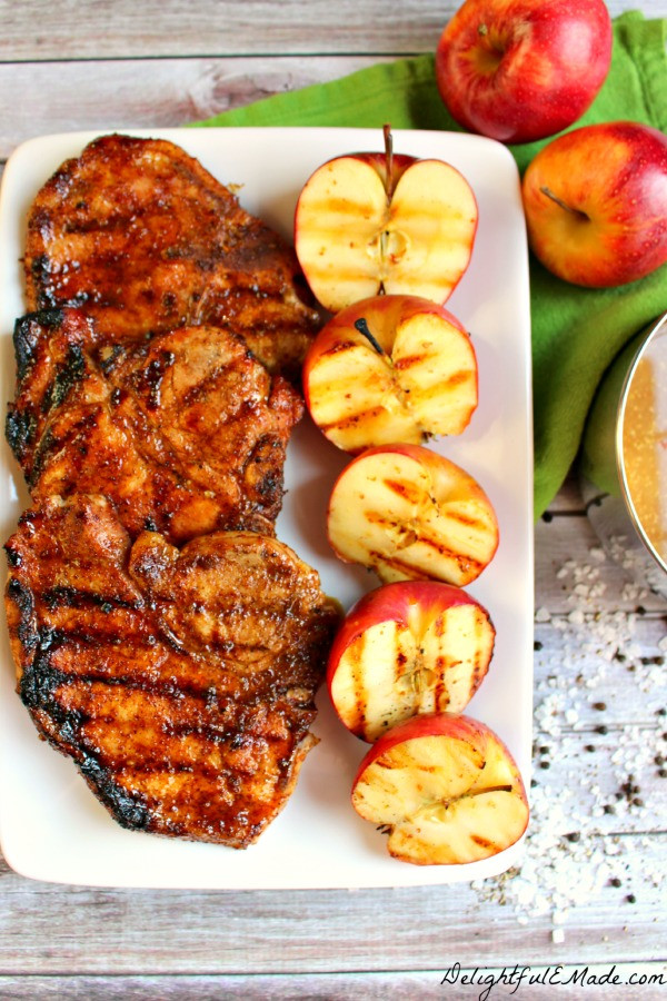 Pork Chops And Apples Recipe
 Apple Cider Glazed Pork Chops Delightful E Made