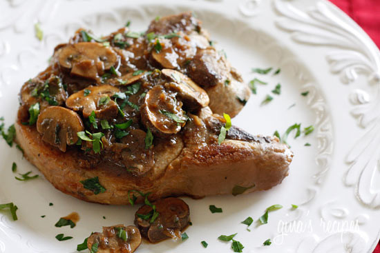 Pork Chops And Mushrooms
 Pork Chops with Mushrooms and Shallots