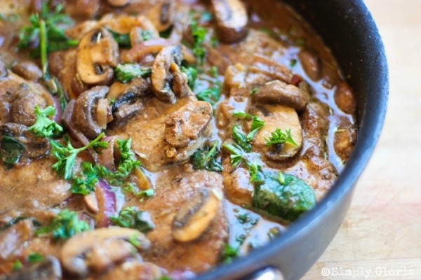 Pork Chops And Mushrooms
 Skillet Pork Chops with Mushroom Sauce Simply Gloria