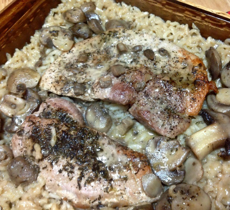 Pork Chops And Rice Cream Of Mushroom
 Creamy Mushroom Pork Chop Rice