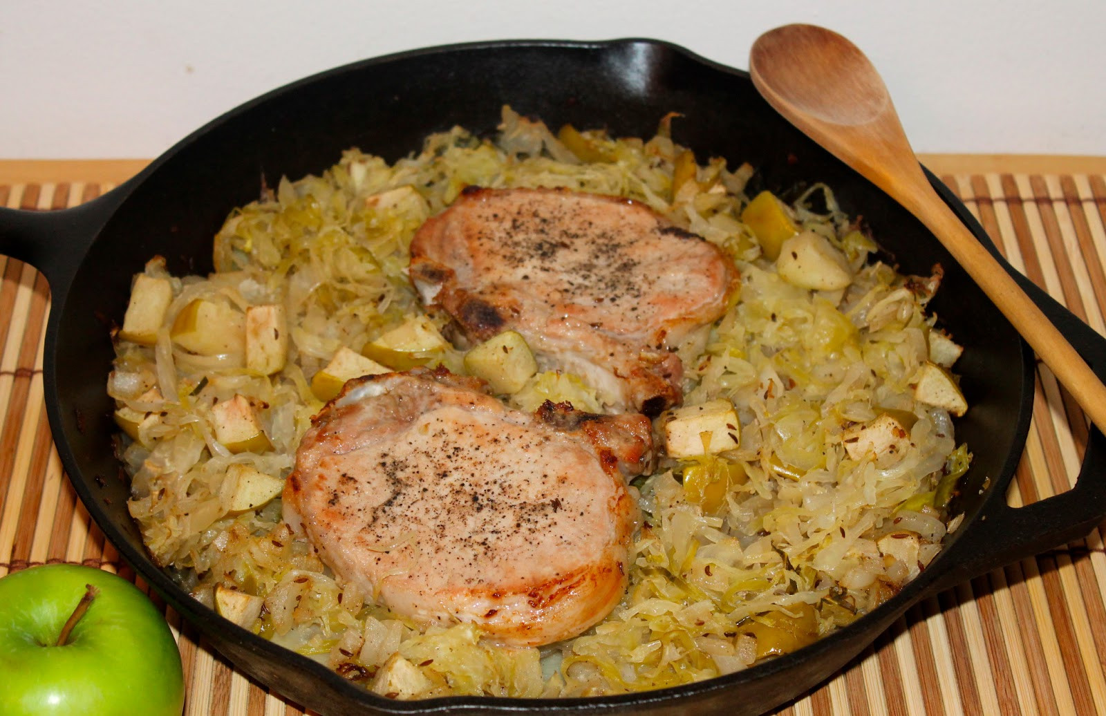 Pork Chops And Sauerkraut
 Savory Moments Pork chop and sauerkraut casserole
