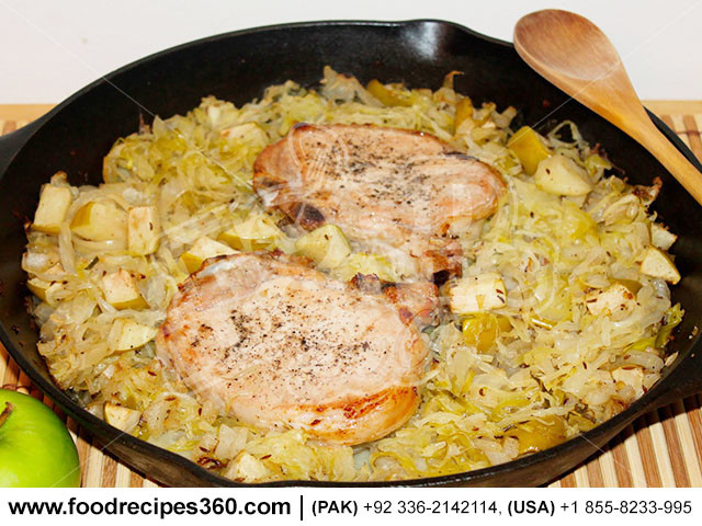 Pork Chops And Sauerkraut
 german pork chops and sauerkraut