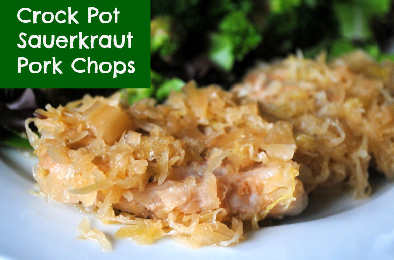 Pork Chops And Sauerkraut
 Crock Pot Sauerkraut Pork Chops Peanut Butter Fingers