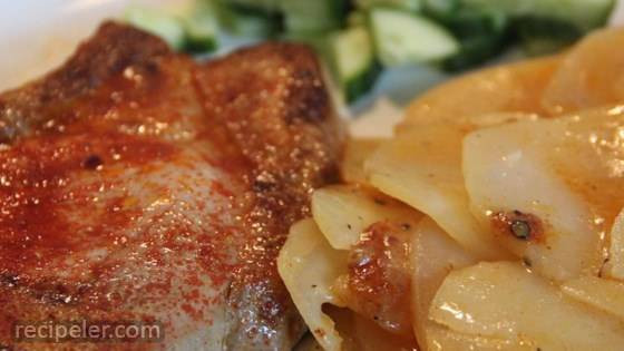 Pork Chops And Scalloped Potatoes
 chinese chicken soup