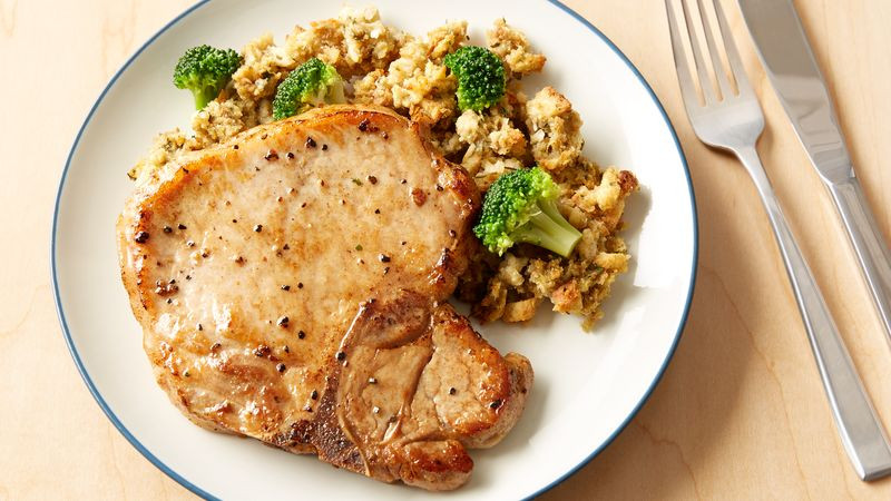 Pork Chops And Stuffing
 Easy Pork Chops with Stuffing Recipe Pillsbury