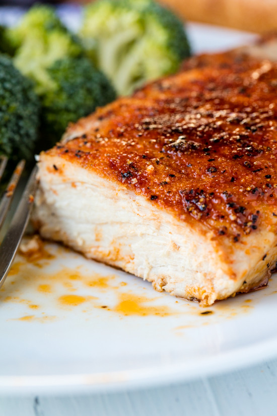 Pork Chops Baked
 boneless pork chops in oven