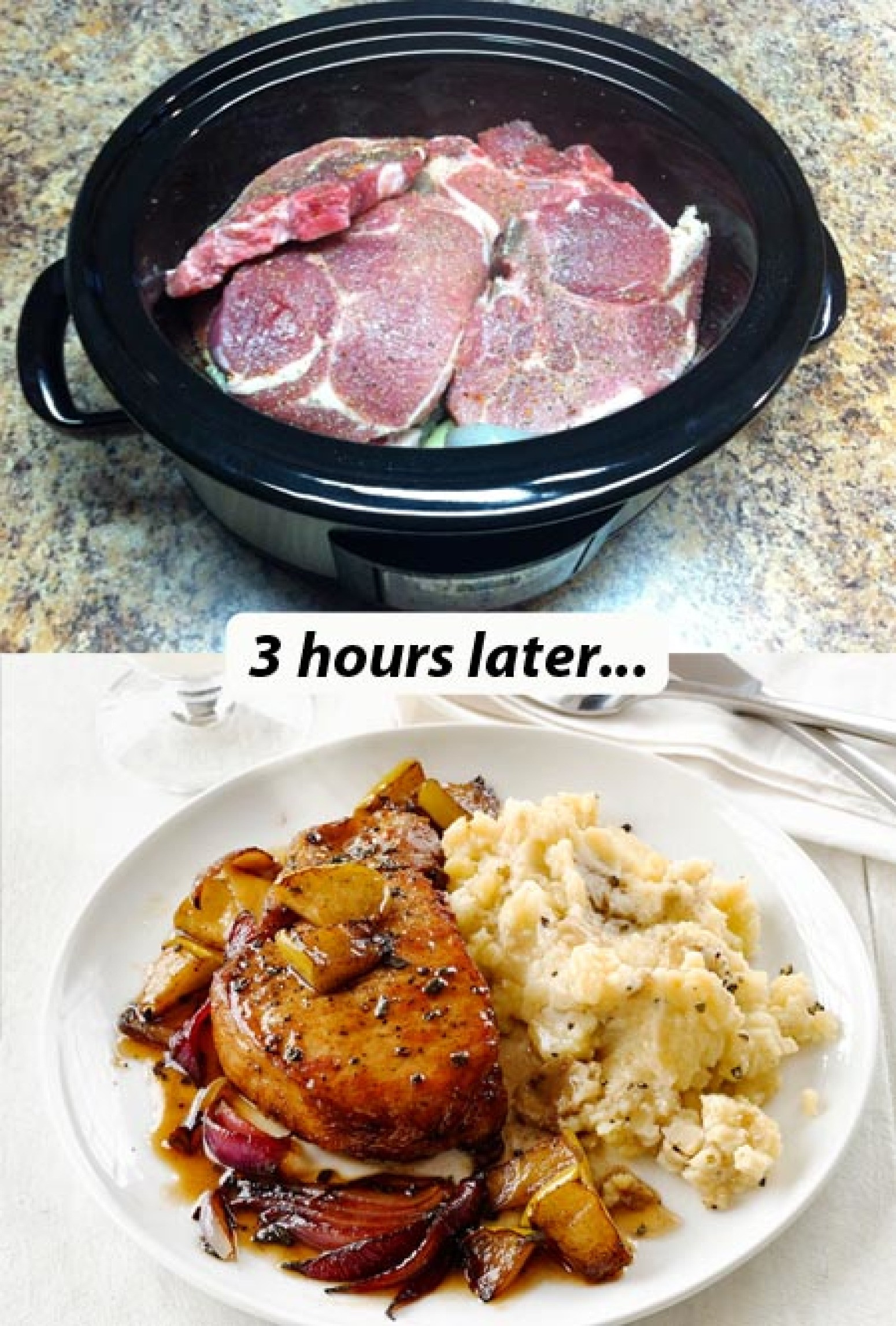 Pork Chops In Crock Pot
 Easy Crock Pot Pork Chops with Veggies Recipe 2