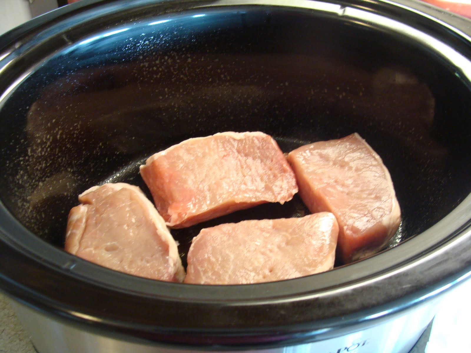 Pork Chops In The Crock Pot
 Kristi s Recipe Box Crockpot Pork Chops