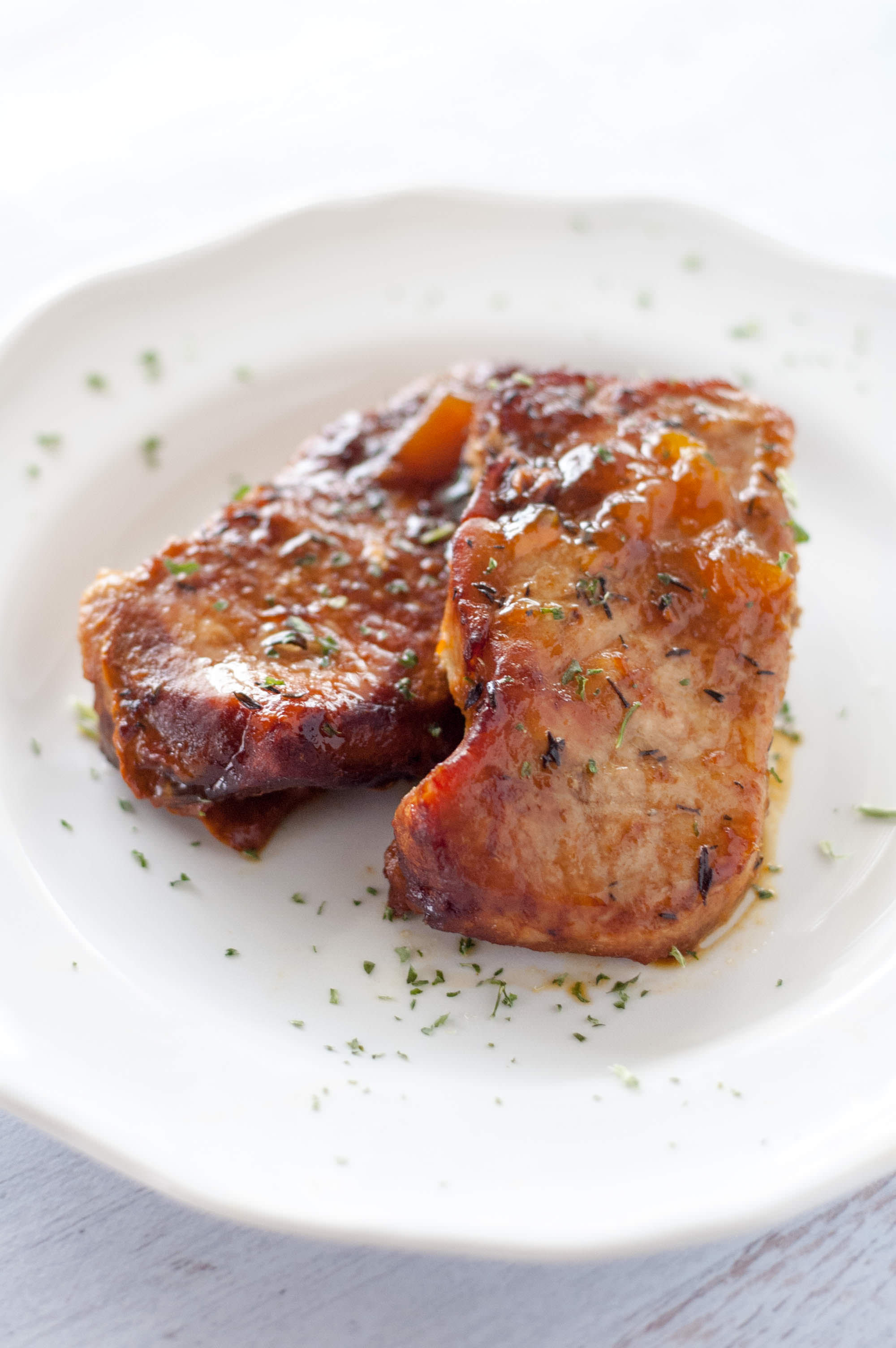 Pork Chops In The Crock Pot
 Slow Cooker Peach Glazed Pork Chops Slow Cooker Gourmet