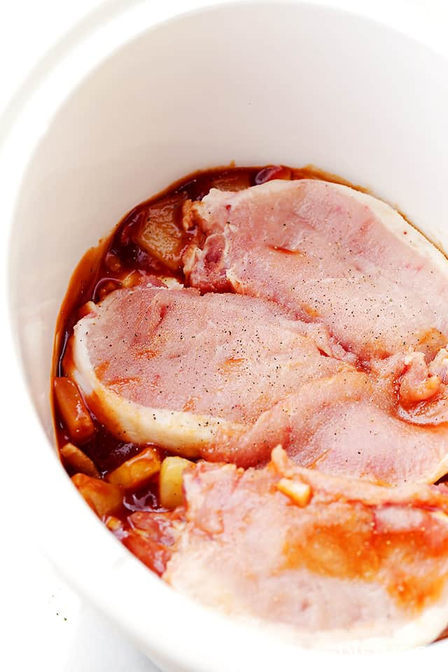 Pork Chops In The Crock Pot
 Crock Pot Pineapple Barbecue Sauce Pork Chops Recipe