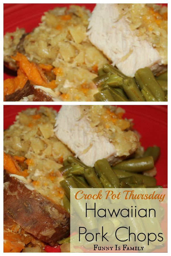 Pork Chops In The Crock Pot
 Crock Pot Thursday Hawaiian Pork Chops Recipe