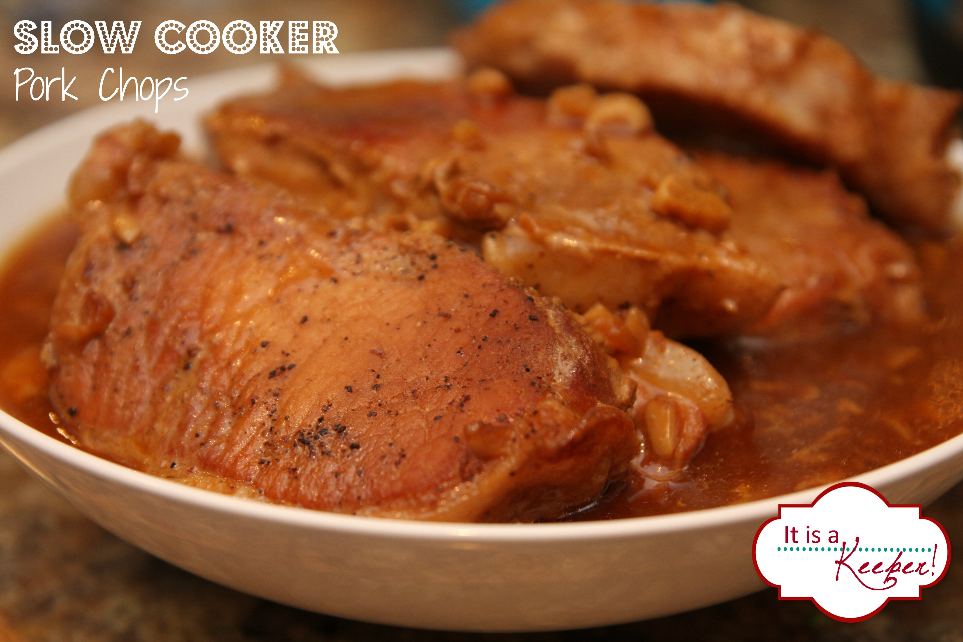 Pork Chops In The Slow Cooker
 Sweet and Spicy Slow Cooker Pork Chops