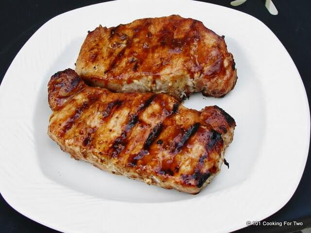 Pork Chops Internal Temp
 Grilled BBQ Pork Chops