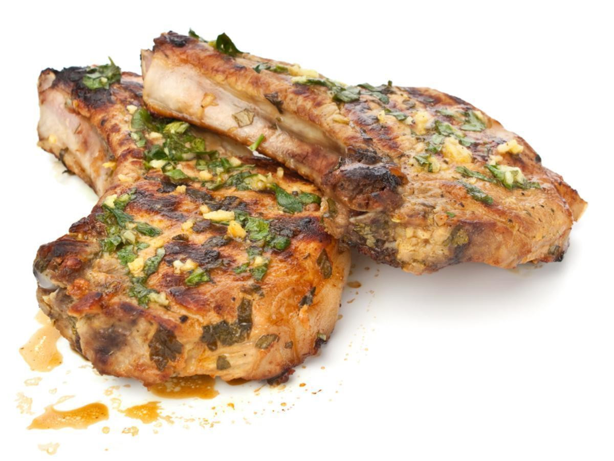 Pork Chops Nutrition
 Grilled Pork Chops with Garlic Lime Sauce Recipe and