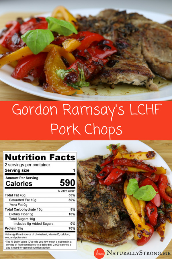 Pork Chops Nutrition
 Gordon Ramsay s Muscle Building Pork Chops Naturally Strong