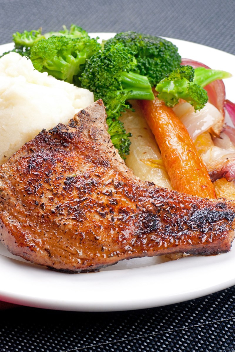 Pork Chops Nutrition
 Low Calorie Smoky Grilled Pork Chops