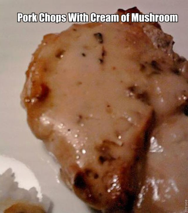 Pork Chops With Cream Of Mushroom Soup
 Pork Chops With Cream Mushroom Soup