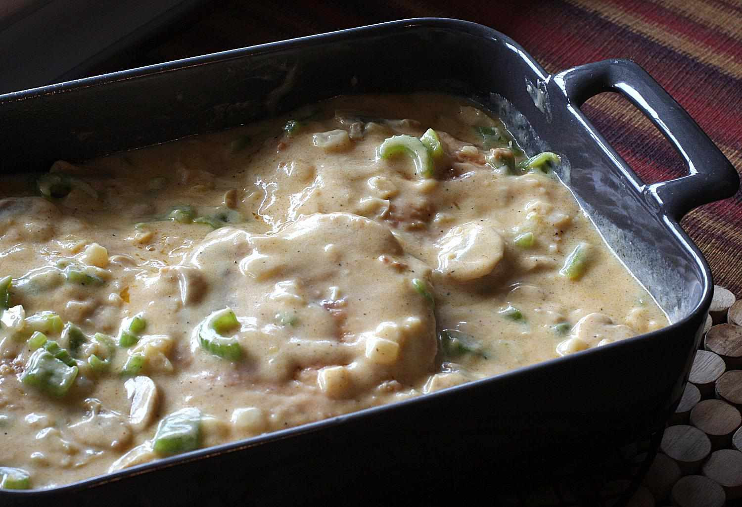 Pork Chops With Cream Of Mushroom Soup In Oven
 pork chops in oven with cream of mushroom soup