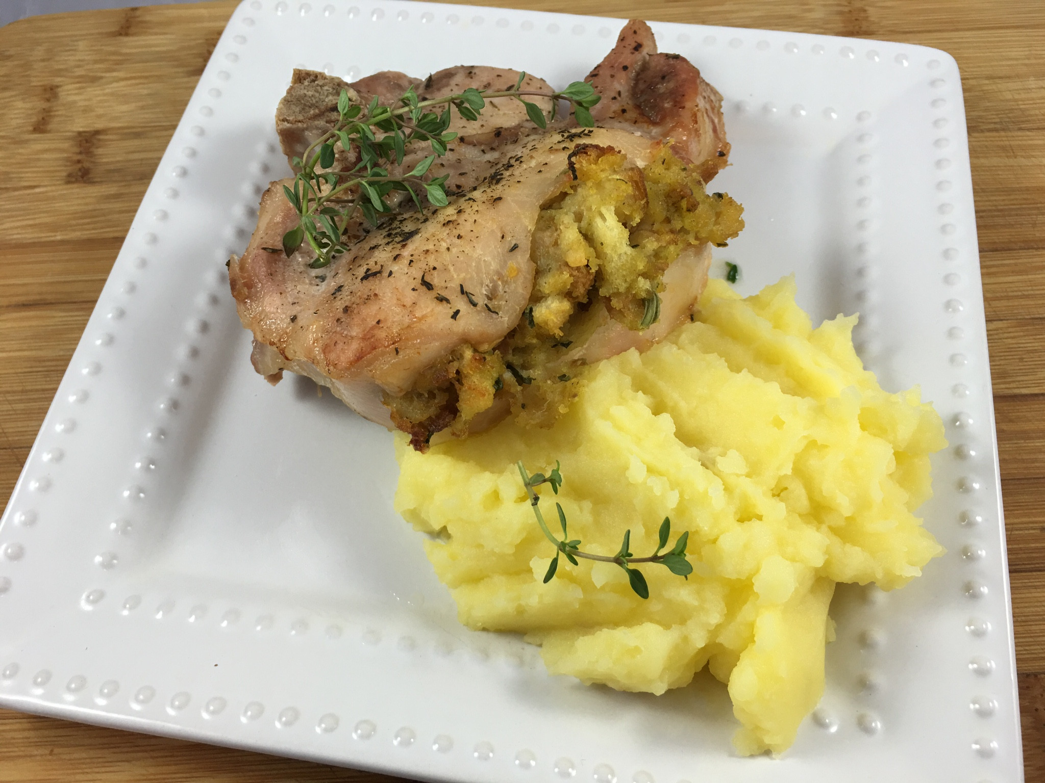 Pork Chops With Stuffing
 Stove Top Stuffed Pork Chops frugalFriday Savvy In