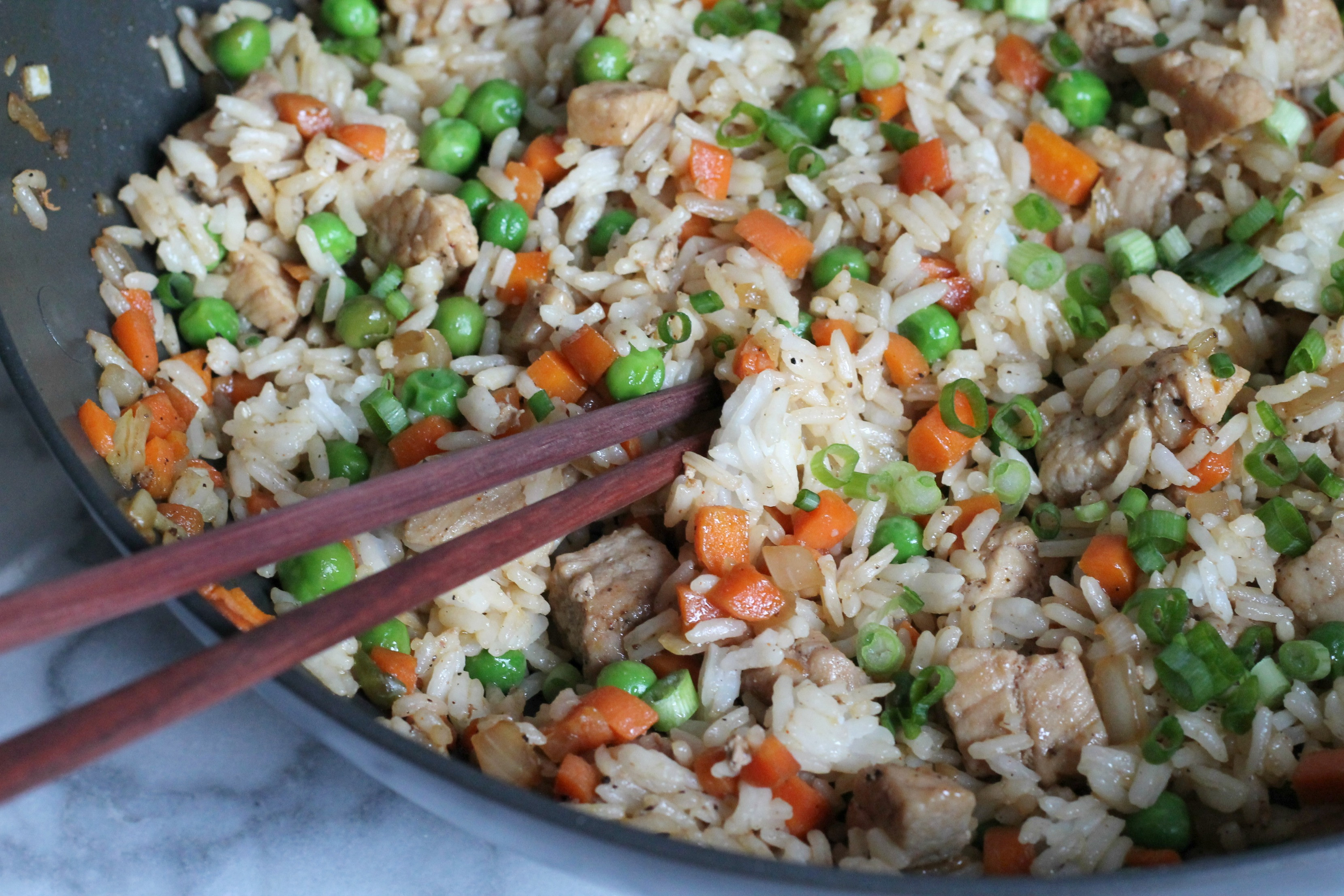 Pork Fried Rice Recipes
 Pork Fried Rice Cooking with Books