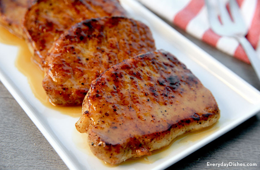 Pork Loin Chops Recipes
 Apple Cider Glazed Pork Chops Recipe