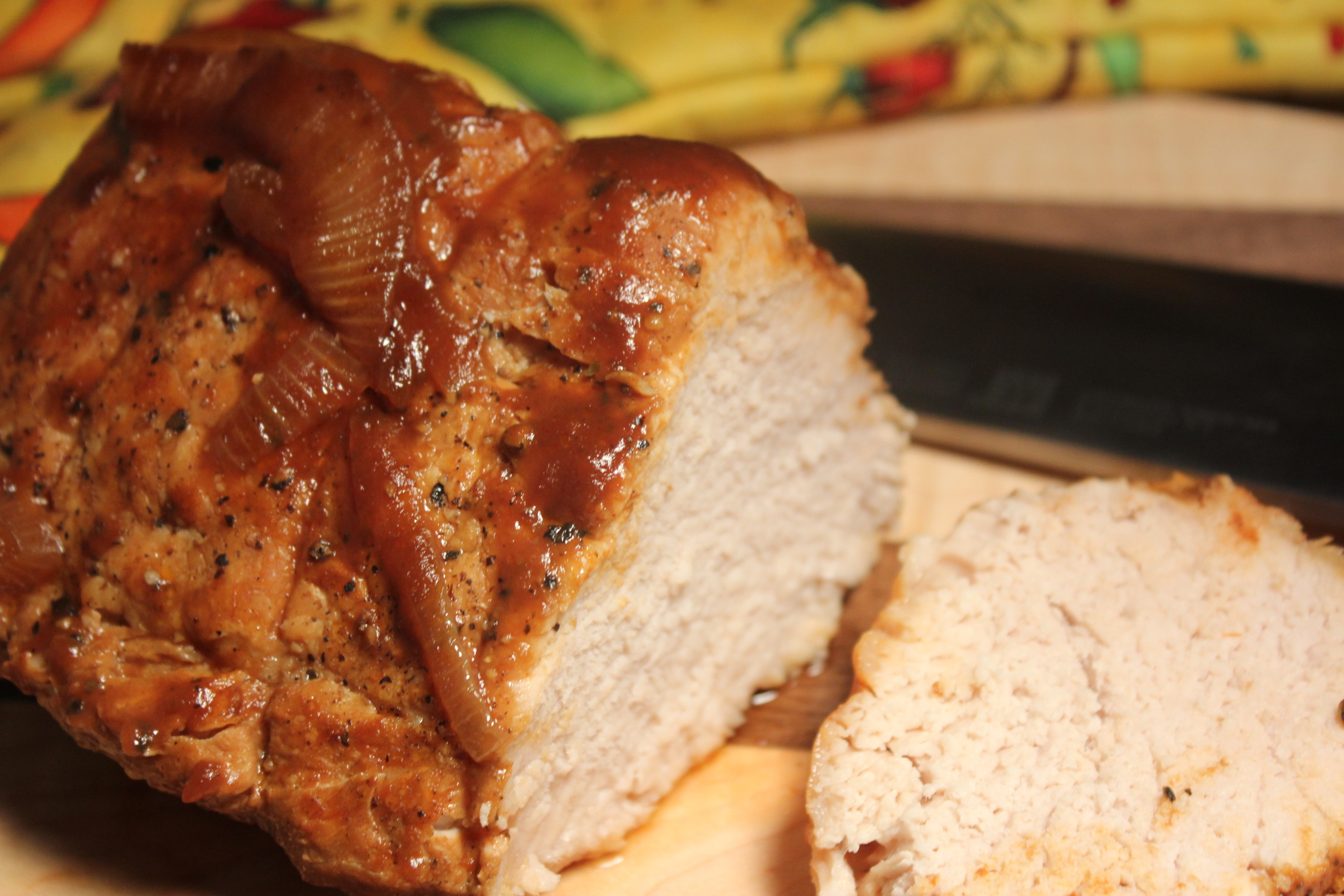 Pork Loin End Roast
 Tangy Pork Loin End Roast Ninja Style