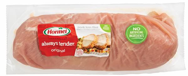 Pork Loin Nutrition
 Hormel Always Tender Extra Lean Center Cut Original Pork