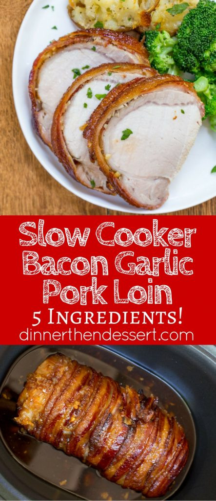 Pork Loin Recipes Slow Cooker
 bacon wrapped stuffed pork tenderloin slow cooker