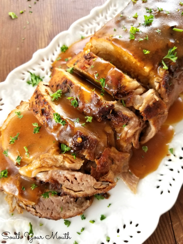 Pork Loin Roast Crock Pot Recipe
 South Your Mouth Butter Braised Slow Cooker Pork Roast