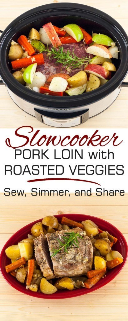 Pork Loin Roast Recipe Slow Cooker With Vegetables
 Slowcooker Pork Loin and Veggies