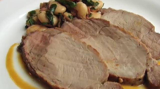 Pork Loin Vs Pork Tenderloin
 Maple Brined Roasted Pork Loin Video Allrecipes