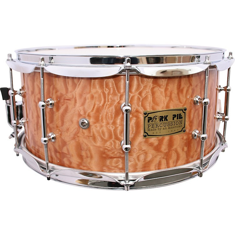 Pork Pie Drums
 Pork Pie Solid Quilted Maple Snare Drum