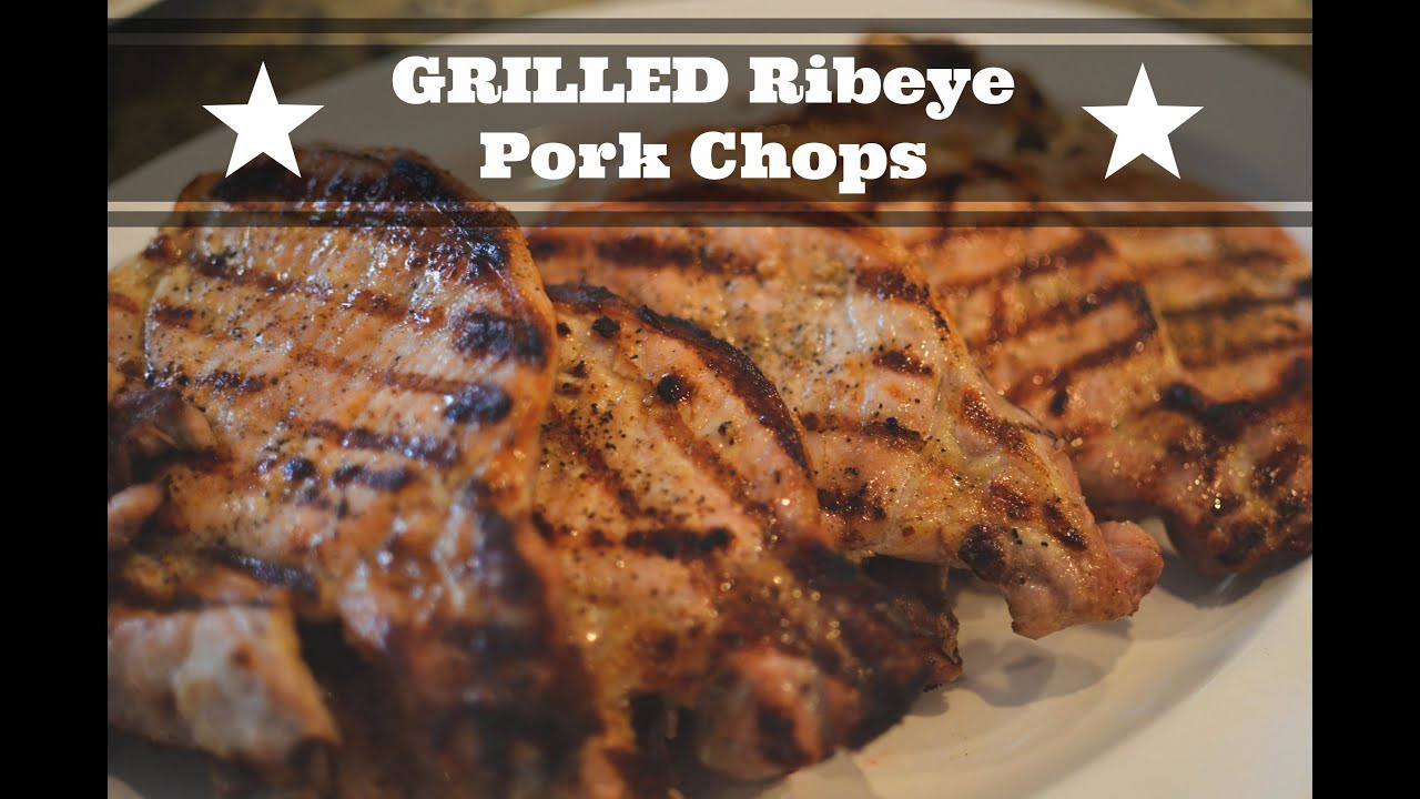 Pork Ribeye Chops
 Grilled Ribeye Pork Chop Easiest Recipe EVER