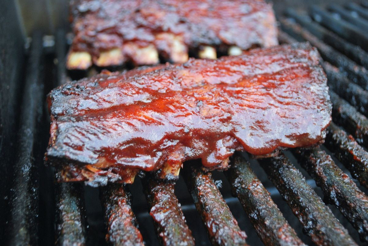 Pork Ribs On Gas Grill
 BBQ Ribs The Grill Recipe — Dishmaps