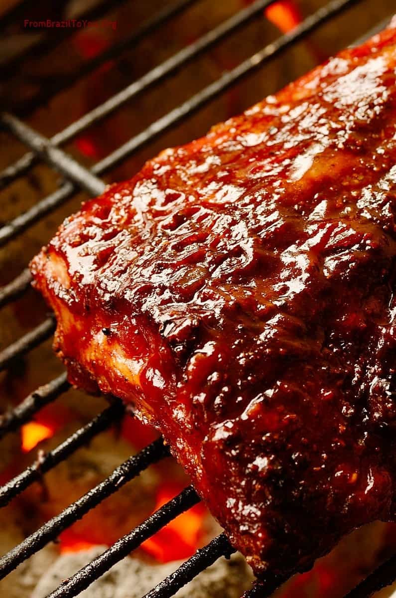 Pork Ribs On The Grill
 Red Wine Barbecue Pork Ribs Easy and Delish