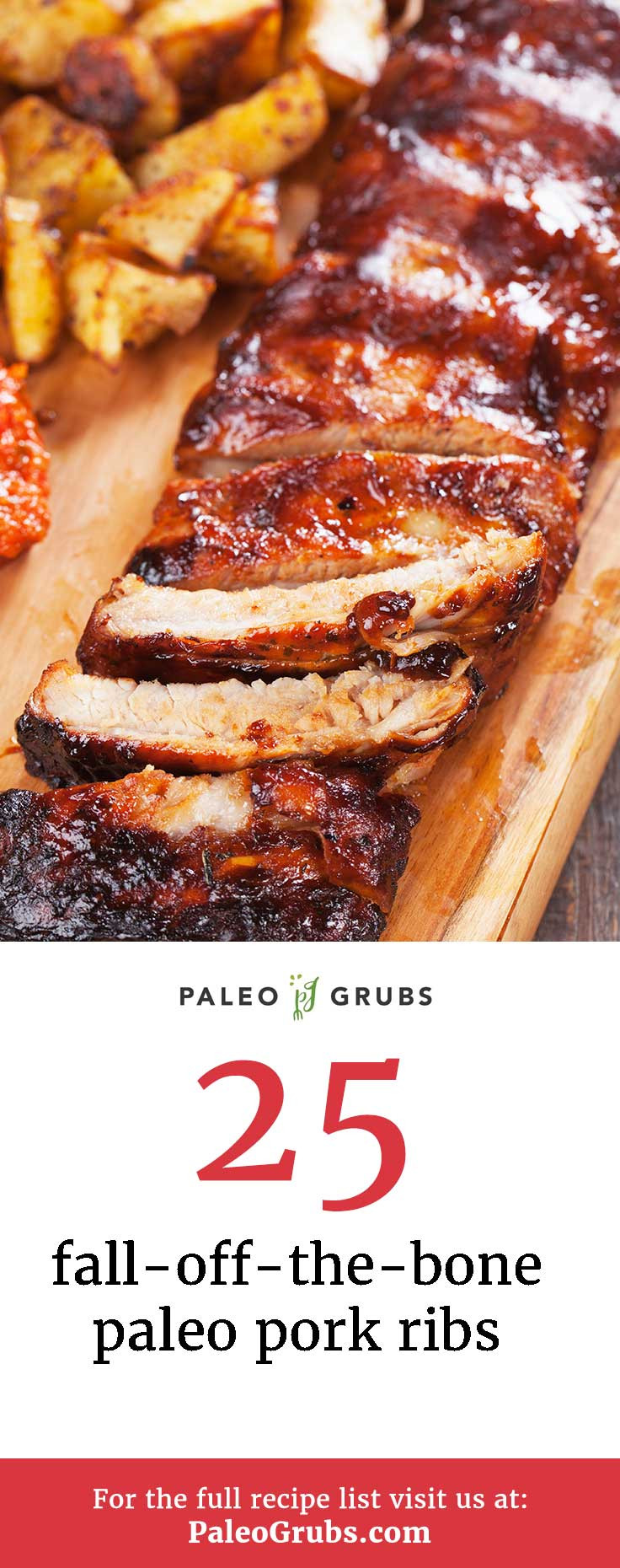 Pork Ribs Recipe
 25 Fall f The Bone Paleo Pork Ribs Yummy